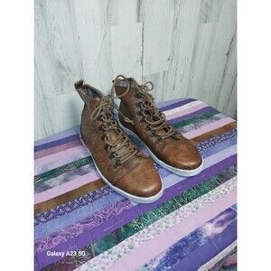 Bed Stu Men's Raylan Hi Top Sneakers Leather Lace Up Shoes 9.5